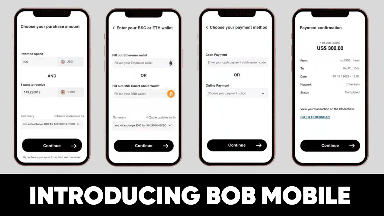 Soon available | Buy Bobcoin in 4 steps and within 90 seconds. 